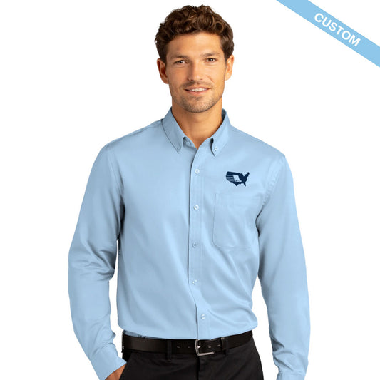 Covenant Port Authority Long Sleeve SuperPro React Twill Shirt