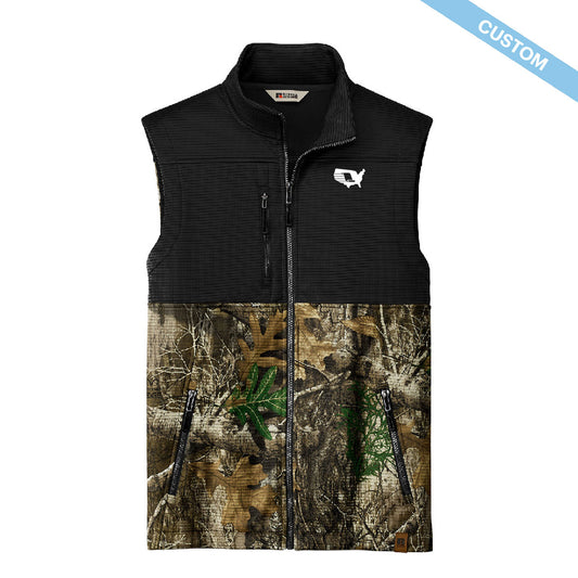 Covenant Russell Outdoor Realtree Colorblock Soft Shell Vest