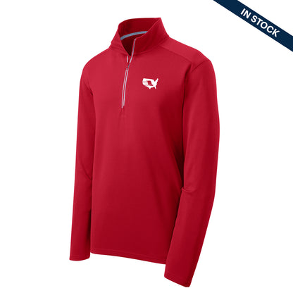 Sport-Tek Sport-Wick Textured 1/4-Zip Pullover