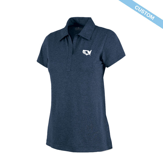 Covenant Women's Heathered Polo